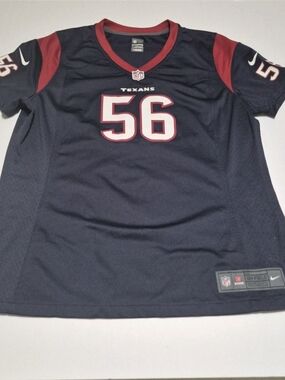 Nike Houston Texans Jersey Cushing #56 Blue Youth Size XL NFL